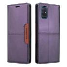 For Samsung Galaxy A71 4G GQUTROBE G01 RFID Anti-theft Leather Phone Case(Purple) - 2