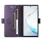 For Samsung Galaxy Note10+ GQUTROBE G01 RFID Anti-theft Leather Phone Case(Purple) - 3