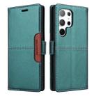 For Samsung Galaxy S22 Ultra 5G GQUTROBE G01 RFID Anti-theft Leather Phone Case(Green) - 2