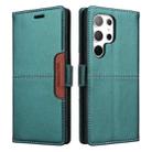 For Samsung Galaxy S23 Ultra 5G GQUTROBE G01 RFID Anti-theft Leather Phone Case(Green) - 2