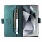 For Samsung Galaxy S23 Ultra 5G GQUTROBE G01 RFID Anti-theft Leather Phone Case(Green) - 3