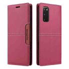 For Samsung Galaxy S20 FE GQUTROBE G01 RFID Anti-theft Leather Phone Case(Red) - 2