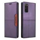 For Samsung Galaxy S20 FE GQUTROBE G01 RFID Anti-theft Leather Phone Case(Purple) - 2