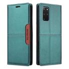 For Samsung Galaxy S20+ GQUTROBE G01 RFID Anti-theft Leather Phone Case(Green) - 2