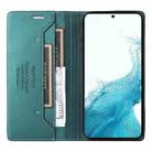 For Samsung Galaxy S21+ 5G GQUTROBE G01 RFID Anti-theft Leather Phone Case(Green) - 3