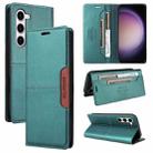 For Samsung Galaxy S23 5G GQUTROBE G01 RFID Anti-theft Leather Phone Case(Green) - 1