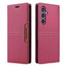 For Samsung Galaxy S23 FE 5G GQUTROBE G01 RFID Anti-theft Leather Phone Case(Red) - 2