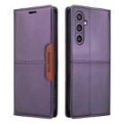 For Samsung Galaxy S23 FE 5G GQUTROBE G01 RFID Anti-theft Leather Phone Case(Purple) - 2