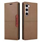 For Samsung Galaxy S23+ 5G GQUTROBE G01 RFID Anti-theft Leather Phone Case(Brown) - 2