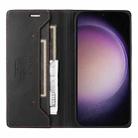 For Samsung Galaxy S23+ 5G GQUTROBE G01 RFID Anti-theft Leather Phone Case(Black) - 3