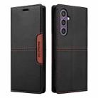 For Samsung Galaxy S24 FE 5G GQUTROBE G01 RFID Anti-theft Leather Phone Case(Black) - 2