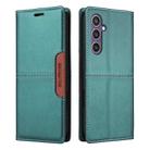For Samsung Galaxy S24 FE 5G GQUTROBE G01 RFID Anti-theft Leather Phone Case(Green) - 2