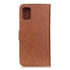 For Samsung Galaxy S20 FE 5G / S20 Fan Edition / S20 Lite KHAZNEH Cowhide Texture Horizontal Flip Leather Case with Holder & Card Slots & Wallet(Brown) - 3