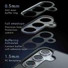 For Samsung Galaxy S24 FE 5G Armor Precise Hole PC Hybrid TPU Phone Case(Frosted Black) - 3