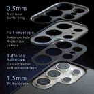 For Samsung Galaxy S25 Ultra 5G Armor Precise Hole PC Hybrid TPU Phone Case(Transparent) - 3