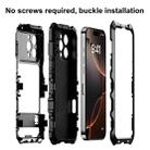 For iPhone 16 Pro Max R-JUST Life Waterproof Dustproof Shockproof Phone Case(Black) - 3