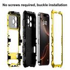 For iPhone 16 Pro Max R-JUST Life Waterproof Dustproof Shockproof Phone Case(Yellow) - 3