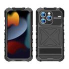 For iPhone 15 Pro Max R-JUST Life Waterproof Dustproof Shockproof Phone Case(Black) - 2