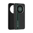 For Huawei Mate 60 Pro ABEEL 6D Micro Relief MagSafe Magnetic Phone Case(Green) - 1