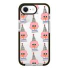 For iPhone 7 / 8 / SE 2020 2022 Simple Illustration Pattern Full Coverage Phone Case(Lady) - 1