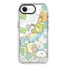 For iPhone 7 / 8 / SE 2020 2022 Simple Illustration Pattern Full Coverage Phone Case(Corner Creature B) - 1
