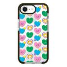 For iPhone 7 / 8 / SE 2020 2022 Simple Illustration Pattern Full Coverage Phone Case(Smile Flower B) - 1