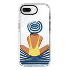 For iPhone 7 Plus / 8 Plus Simple Illustration Pattern Full Coverage Phone Case(Summer Label A) - 1