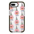 For iPhone 7 Plus / 8 Plus Simple Illustration Pattern Full Coverage Phone Case(Lady) - 1