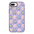 For iPhone 7 Plus / 8 Plus Simple Illustration Pattern Full Coverage Phone Case(Smiley Flower C) - 1