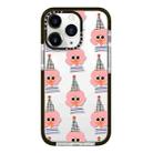 For iPhone 11 Pro Max Simple Illustration Pattern Full Coverage Phone Case(Lady) - 1