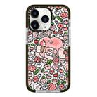 For iPhone 11 Pro Max Simple Illustration Pattern Full Coverage Phone Case(Cute Little Heart C) - 1