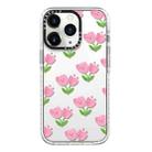 For iPhone 11 Pro Max Simple Illustration Pattern Full Coverage Phone Case(Smile Flower A) - 1
