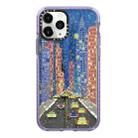 For iPhone 11 Pro Max Simple Illustration Pattern Full Coverage Phone Case(Earlysnow C) - 1