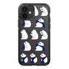 For iPhone 12 Simple Illustration Pattern Full Coverage Phone Case(Summer Panda C) - 1