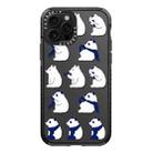 For iPhone 12 Pro Simple Illustration Pattern Full Coverage Phone Case(Summer Panda C) - 1