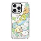 For iPhone 12 Pro Simple Illustration Pattern Full Coverage Phone Case(Corner Creature B) - 1