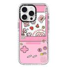 For iPhone 12 Pro Max Simple Illustration Pattern Full Coverage Phone Case(Cute Little Heart B) - 1