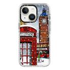 For iPhone 13 mini Simple Illustration Pattern Full Coverage Phone Case(Earlysnow B) - 1