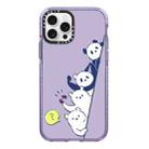 For iPhone 13 Pro Max Simple Illustration Pattern Full Coverage Phone Case(Summer Panda B) - 1