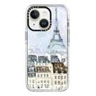 For iPhone 14 Simple Illustration Pattern Full Coverage Phone Case(Earlysnow A) - 1