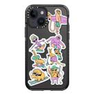 For iPhone 15 Plus Simple Illustration Pattern Full Coverage Phone Case(Summer Surfing C) - 1