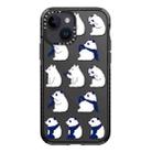 For iPhone 15 Plus Simple Illustration Pattern Full Coverage Phone Case(Summer Panda C) - 1