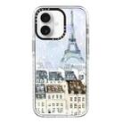 For iPhone 16 Simple Illustration Pattern Full Coverage Phone Case(Earlysnow A) - 1