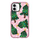 For iPhone 16 Plus Simple Illustration Pattern Full Coverage Phone Case(Christmas Tree A) - 1