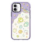 For iPhone 16 Plus Simple Illustration Pattern Full Coverage Phone Case(Corner Creature A) - 1