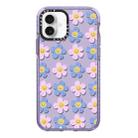 For iPhone 16 Plus Simple Illustration Pattern Full Coverage Phone Case(Smiley Flower C) - 1