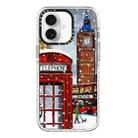 For iPhone 16 Plus Simple Illustration Pattern Full Coverage Phone Case(Earlysnow B) - 1