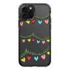 For iPhone 16 Pro Max Simple Illustration Pattern Full Coverage Phone Case(Christmas Tree B) - 1