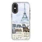 For iPhone X / XS Simple Illustration Pattern Full Coverage Phone Case(Earlysnow A) - 1