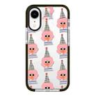 For iPhone XR Simple Illustration Pattern Full Coverage Phone Case(Lady) - 1